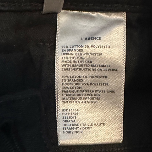 L’AGENCE Oriana Jeans Size 27 - Picture 5 of 9